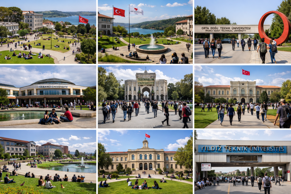 الجامعات التركية المعترف بها في الامارات