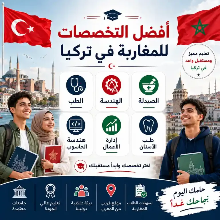 الدراسة في تركيا للمغاربة 2026: الشروط والتكاليف والقبول