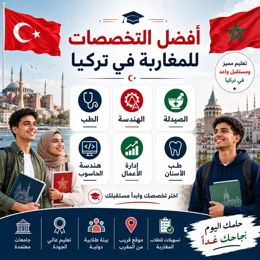 الدراسة في تركيا للمغاربة