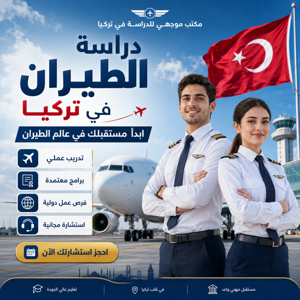دراسة الطيران في تركيا