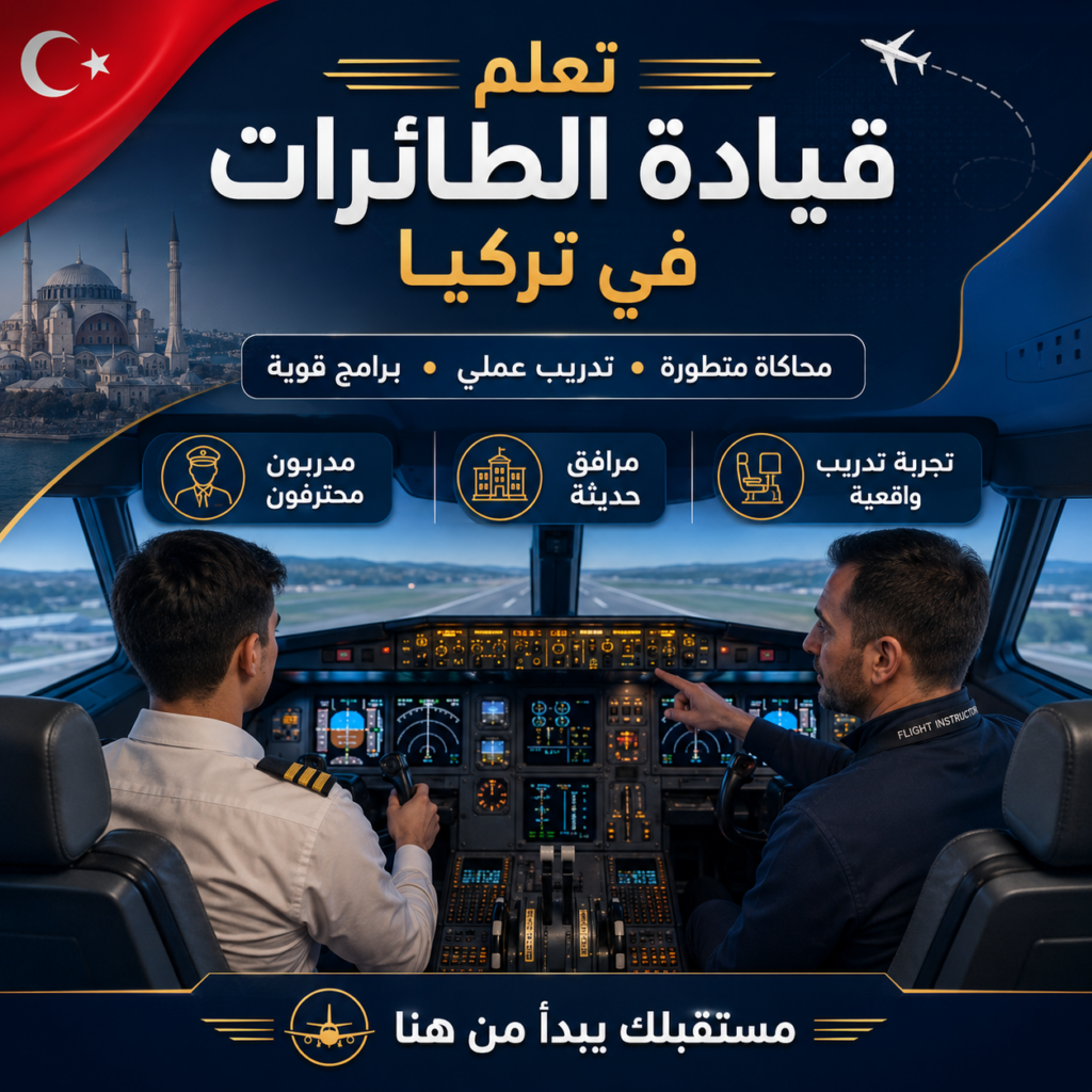 دراسة الطيران في تركيا